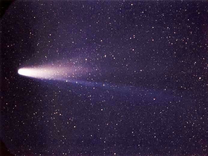 Halley's Comet, 8 March 1986 (LSPN/NASA)
