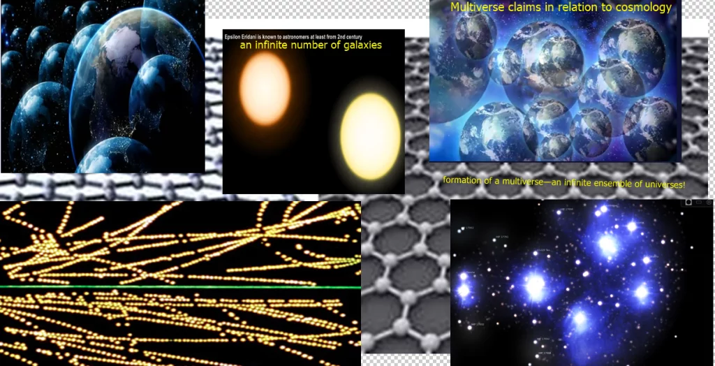 Different types of multiverses